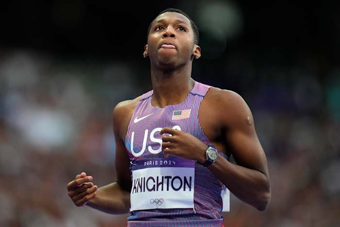 Olympic sprinter Erriyon Knighton gets 4-year ban for positive test for anabolic steroid