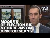 IN DEPTH: Moore launches re-election bid; Council President urges improved crisis response