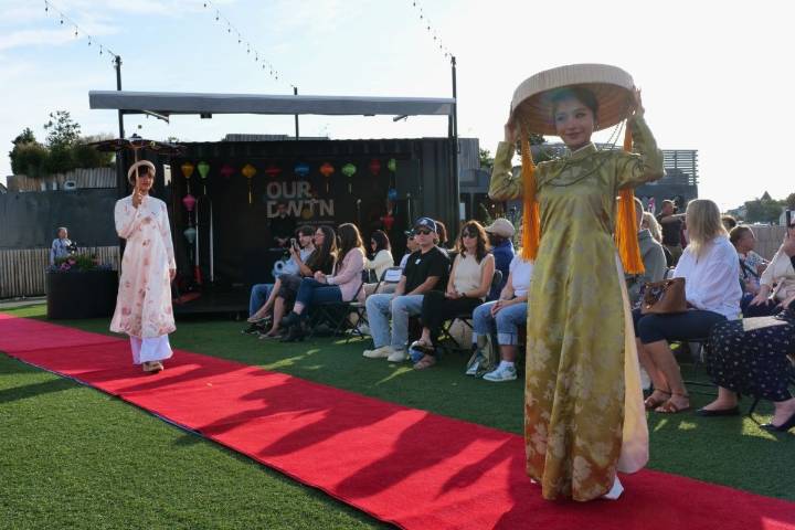 PHOTOS: Vietnamese fashion, food, culture liven up Victoria's Ship Point