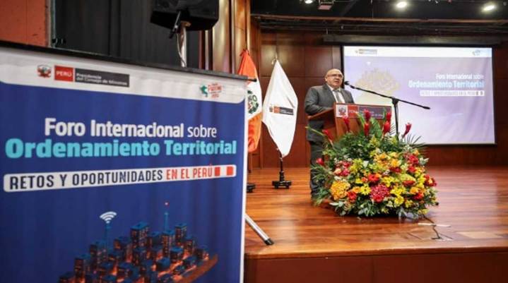 PCM llama a sumarse al esfuerzo nacional para consolidar el ordenamiento territorial