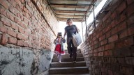 Ukraine's children start new school year in underground classrooms to avoid Russian bombs