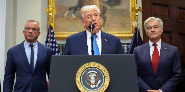 Trump promotes unproven ties between Tylenol, vaccines and autism without new evidence