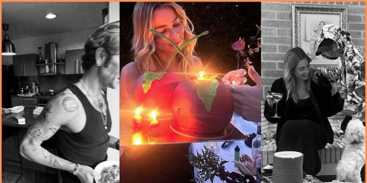 Junto a su novio, Carla Giraldo celebró su cumpleaños número 39, al que también asistieron varios amigos: “Salud por ustedes”