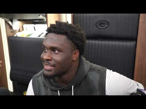 Packers tackle Anthony Belton reflects on first career start, facing Browns' Myles Garrett
