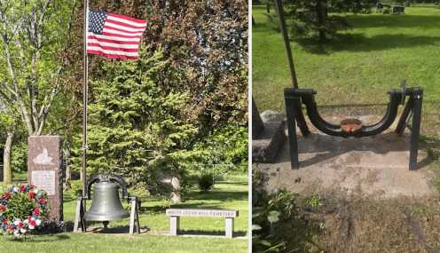 Large bell stolen from cemetery in southeastern North Dakota