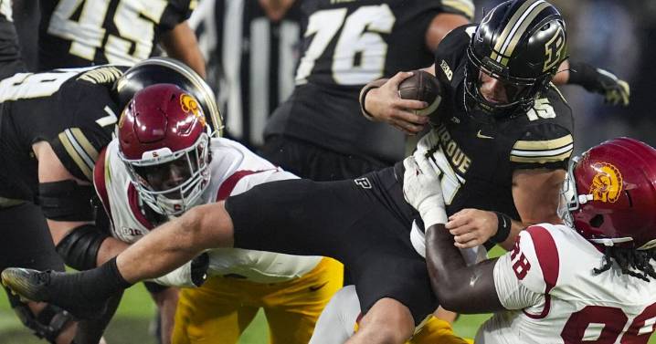 Purdue loses to USC in Big Ten opener after 3