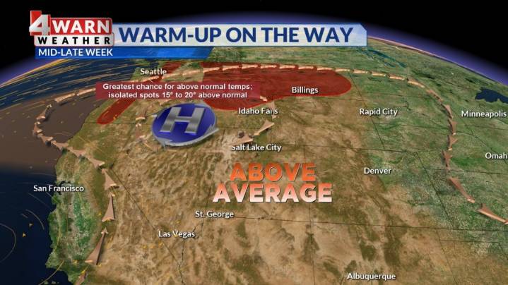 Pleasant sunshine for our Tuesday, warmer and sunny weather returns midweek