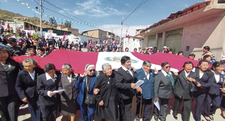 Provincia de Tarata conmemora hoy 100 años de su reincorporación al Perú