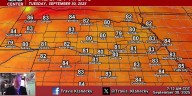 Only slightly cooler to end September, but October could start off a bit toasty