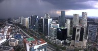 Periférico e Insurgentes bajo el agua: Reportan fuertes lluvias al sur de la CDMX