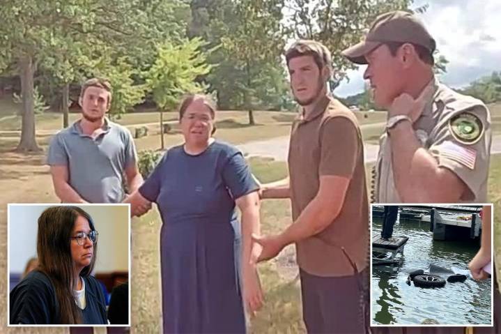 Ohio Amish mother Ruth Miller heard telling police she gave her son  'to God' after drowning him in lake