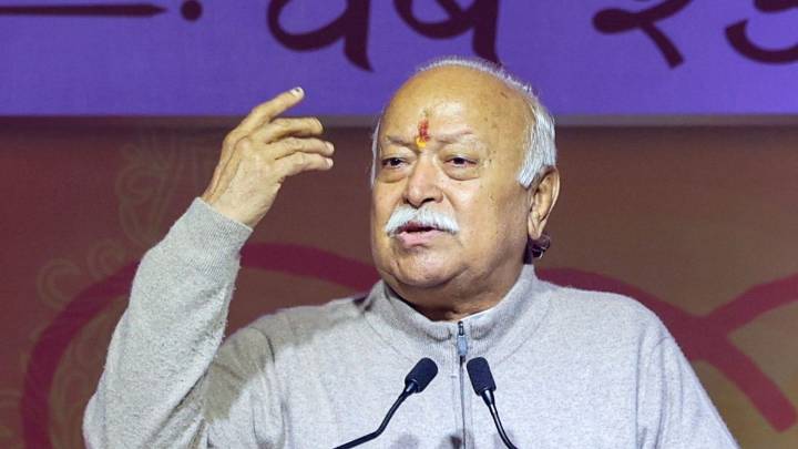 'Prayer to Bharat Mata': Mohan Bhagwat releases Sangh's 'prarthana' audio in Nagpur