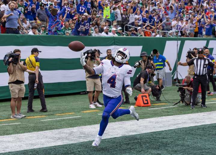 The Bills’ most productive offensive player wasn’t even among their top 5 performers according to PFF