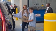 Jennifer Lopez Takes Ben Affleck's Son Samuel to Lunch