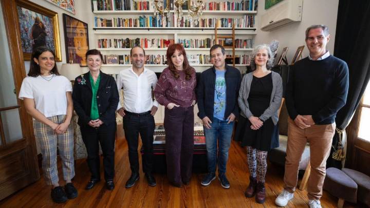 Cristina se reunió con candidatos de Fuerza Patria de CABA