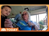 School Bus Driver Inspires Student Grieving His Grandpa