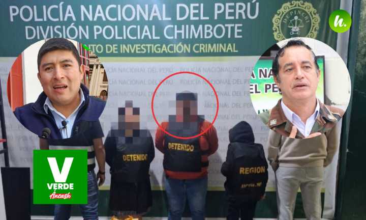 Delegado de Áncash del Partido Verde es capturado acusado de extorsión