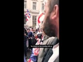 Clashes break out in UK anti-immigration protest
