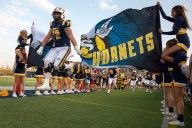 Our favorite photos as Saline football battles Dexter