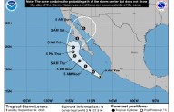 Se prepara Baja California para la tormenta Tropical Lorena