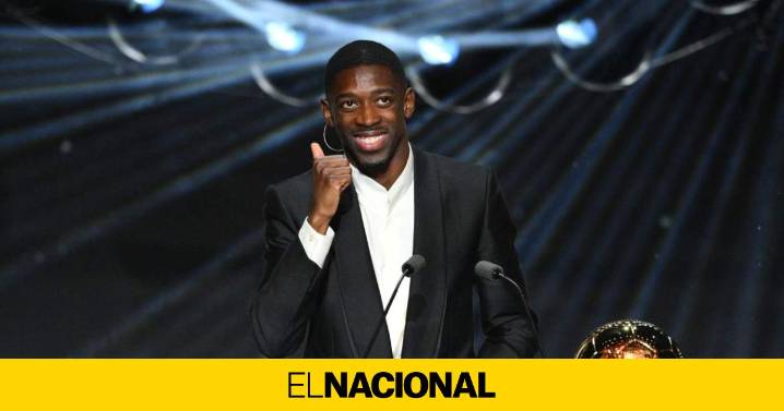 Ousmane Dembélé se impone a Lamine Yamal y se proclama ganador del Balón de Oro