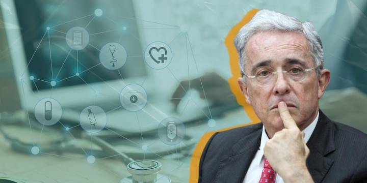 Álvaro Uribe arremete contra la salud: “la han destruido y ahora quieren acabársela de robar con una ley”