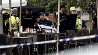 Detenido el hombre que sembró el pánico en Gran Vía al amenazar con explotar una bombona desde un balcón