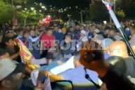 Riñen transportistas y CNTE cerca de evento de CSP en Oaxaca