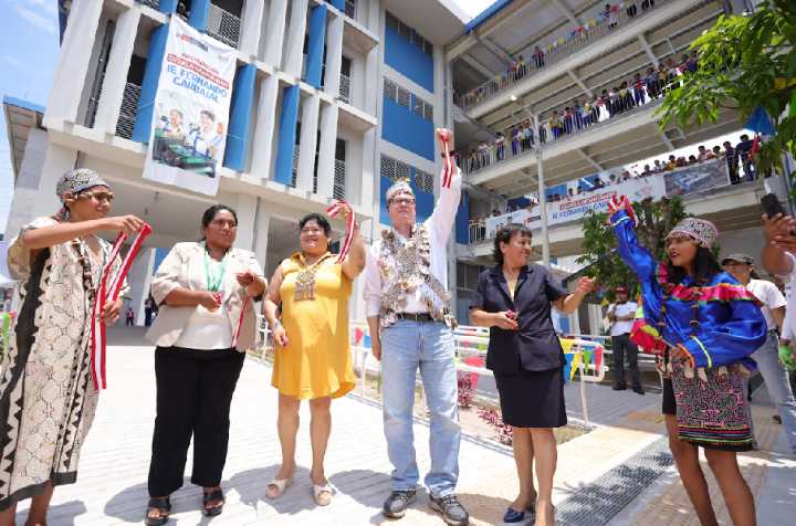 La primera Escuela Bicentenario en la Amazonía
