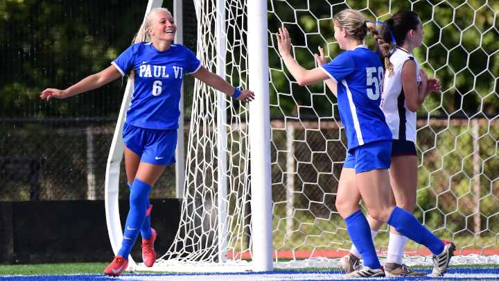 McCarthy nets a pair as No. 2 Paul VI downs No. 20 Eastern -