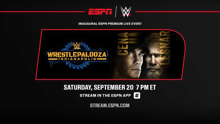 Welcome to Wrestlepalooza®: ESPN to Provide Wall-to-Wall WWE Coverage All Week Culminating with First WWE Premium Live Event Streaming Exclusively on the ESPN App in the U.S. September 20