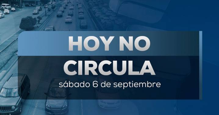 Hoy No Circula Sabatino: ¡Que no te agarren desprevenido!