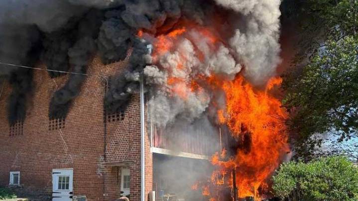 Barn fire injures three, kills several horses in Westminster, officials say