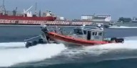 Chocan dos embarcaciones de la Marina frente al Malecón de Veracruz: reportan dos elementos lesionados