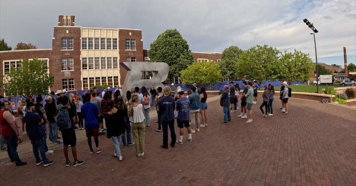Boise State students organize vigil for Charlie Kirk