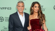 Amal Clooney steals the show in sultry mini dress on date night with George