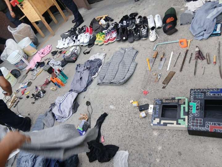 Aseguran SSPE, Sedena y GN objetos prohibidos al interior del Cereso No., 3 de Juárez