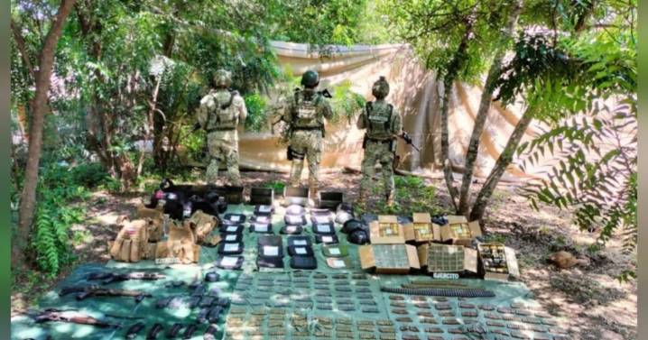 La guerra sigue: Ejército encuentra arsenal en Tepuche, bastión de la narcoguerra en Sinaloa