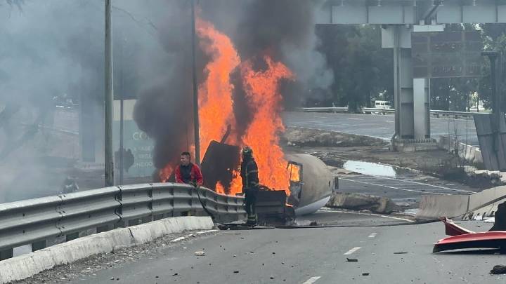 Al menos 57 heridos, 19 de ellos de gravedad, tras la explosión de una pipa de gas en Iztapalapa