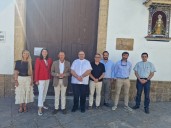 El Ayuntamiento participa en la recuperación de la capilla del Santo Cristo.
