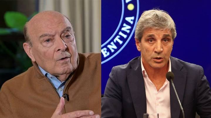 Dura crítica de Domingo Cavallo a Luis Caputo: “Hay improvisaciones del equipo económico”