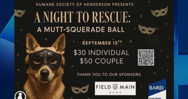 Humane Society of Henderson County to host “Muttsquerade Ball” fundraiser