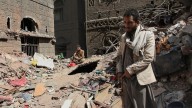 Israeli strikes on Yemen's Houthi rebels damage residential homes, forcing families to live in ruins
