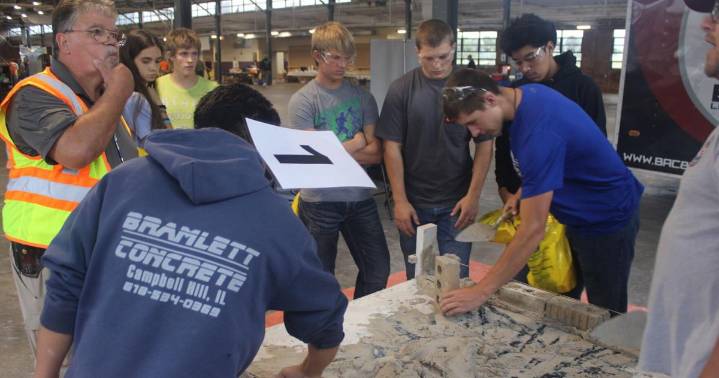 Area students get hands-on experience at construction career expo