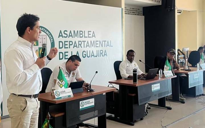 Visita de Ecopetrol a la asamblea departamental de La Guajira