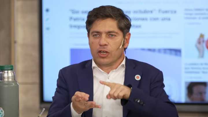 Axel Kicillof: "Esta convocatoria tiene aspectos muy extraños y sospechosos"