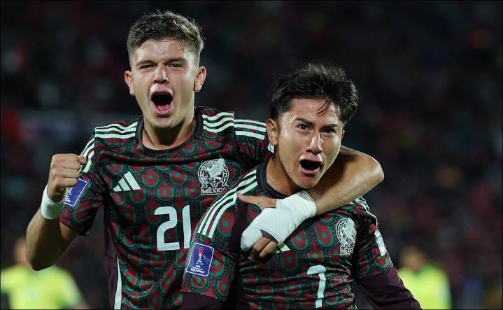 México rescata empate de último minuto ante Brasil en el Mundial Sub
