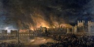 Un panadero descuidado, tres días de infierno y una ciudad devorada por las llamas: la historia del “gran incendio de Londres”
