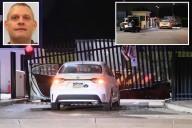 Driver rams car into FBI Pittsburgh HQ's gate in 'an act of terror,' manhunt for suspect underway