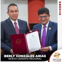 Sánchez designó al quinto gerente general regional de su gestión al CPC Berly Gonzales ante renuncia de Jhoan Cano